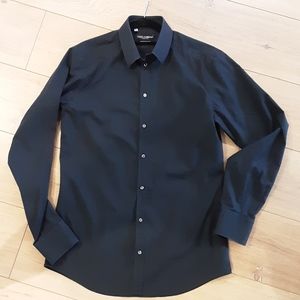 Dolce & Gabbana Men's ButtonDown Shirt, 15 3/4, 40